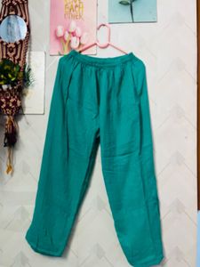 Green Pure Cotton Co_ord Set