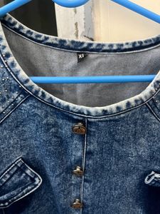 Denim Pocket Dress