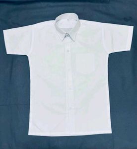 White Short-Sleeve Shirt