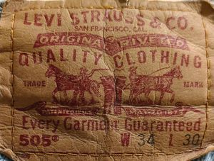 Levi&#39;s Ripped Jeans