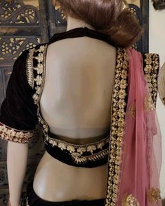Velvet Bridal Lehenga New With Tag