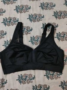 Black Comfort Bra