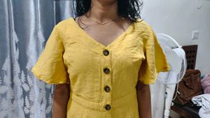 button up dress