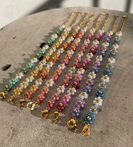 Floral Beaded Bracelet