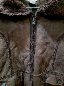 Vintage Style Fur Collar Jacket