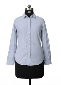 Blue Button-Down Shirt
