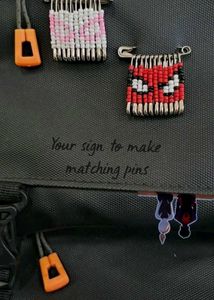 Pinteresty Aesthetic Beaded Pins