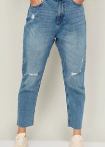 Relaxed Fit Blue Jeans