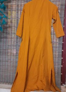 Mustard Yellow Kurti