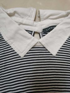 Collar Checks Tshirt