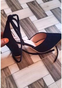 black heels