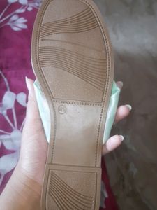 Cute Mint Knot Sandals