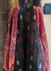 A Floor Touch Kurta For Women With Extra Margin
