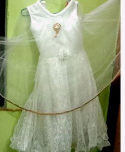 Beautiful White Frock