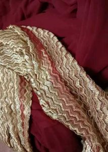 Elegant Maroon Ethnic Gown