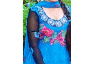 Elegant Blue Kurta Set