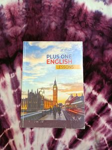 PLUS ONE ENGLISH TEXT BOOK