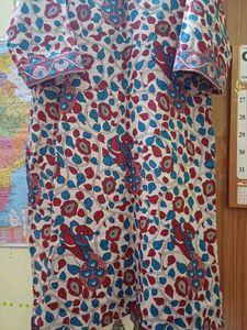 Printed Cotton Kurta