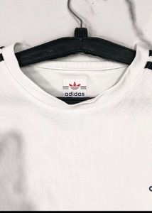 Adidas White T-Shirt