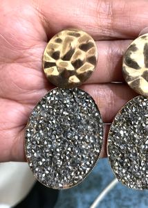 Golden Shiny Earrings