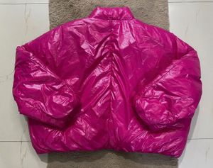 Zara Fuschia pink Puffer Jacket