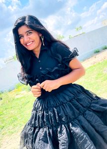 Black Ball Gown Wednesday Replica 😍 Jenna Ortage