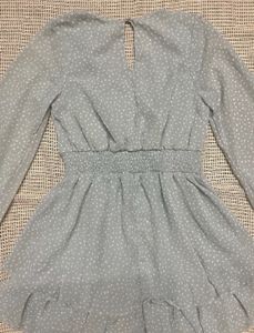 Pale Green Dress