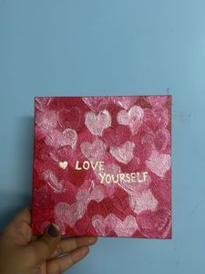 Love Yourself Canvas Art