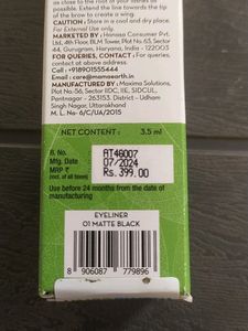 mama earth Soothing Waterproof Eyeliner