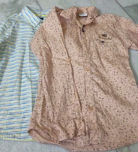 Floral long sleeve button-down shirt