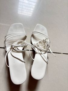 Stylish White Heels