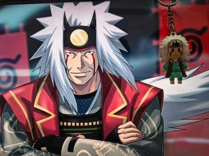 Jiraiya Keychain Set