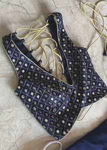 Navy Blue Gorgeous Lehenga Set