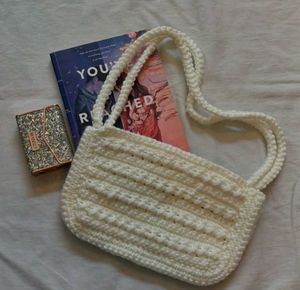 Handmade Crochet Shoulder Bag 💌✨