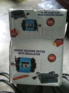 Sewing Machine Motor With Regulator