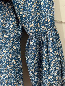 One Shoulder Floral Print Mini Dress