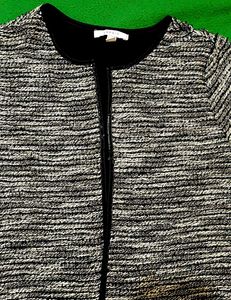 Striped Tweed Blazer