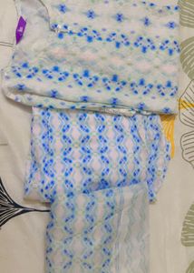 Elegant Floral Print Kurta Set