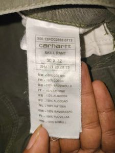 Carhartt WIP Skill Pant – Olive Green (30x32)