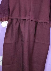 Elegant Maroon Kurta Set