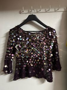 Sequin Embellished Top