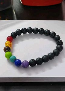 Chakra Lava Bracelet