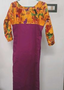Floral Print Kurta