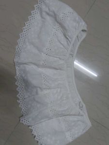 White Eyelet Off-Shoulder Top