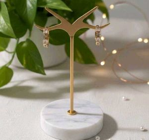 Sweet sparkle hoops earrings