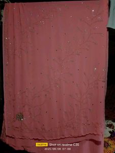 Pink Embellished Fabric🔥🔥