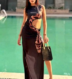 Printed Bodycon Dress
