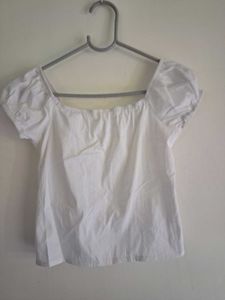Lulu And Sky Puff Sleeve Top
