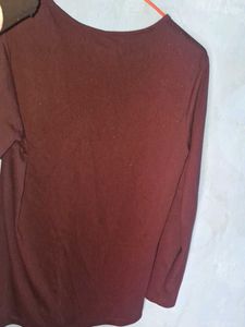 Graphic Print Long Sleeve Top