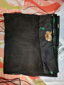 Black Anarkali Suit Set